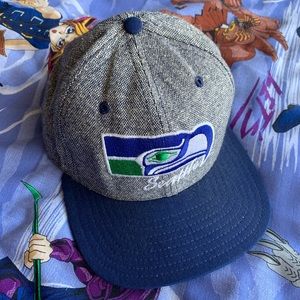Vintage 90s Seattle Seahawks SnapBack Hat